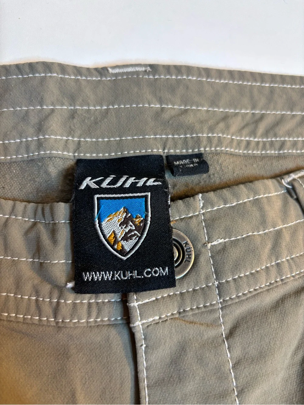 Kuhl tan Cargo Shorts